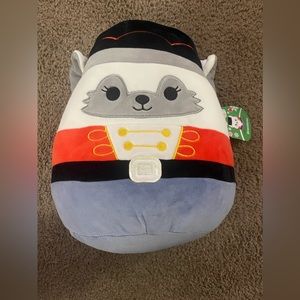 Squishmallows Gracelynn the Winter Fox Nutcracker Outfit 12" Stuffed Plush